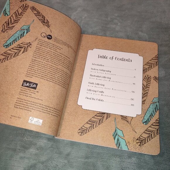 Book Large Format Calligraphy Creative Lettering and Beyond Luxury Crafting - Picture 3 of 16